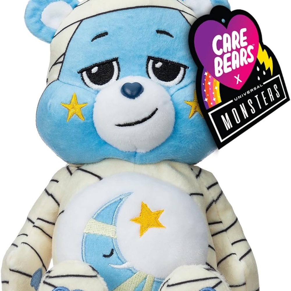 Care Bears Blue Moon Plush - Care Bears x Universal Monsters